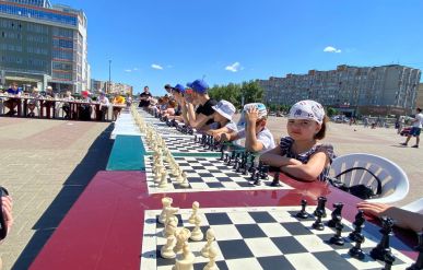 В Обнинске самые маленькие попробовали свои силы в шахматах