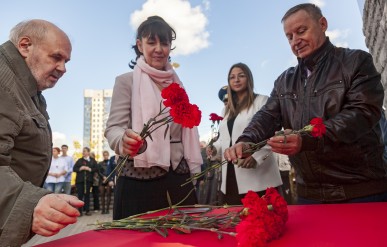 В Обнинске прошел торжественный митинг в честь авиаторов