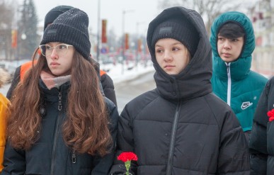 В Обнинске прошел митинг ко Дню Героев Отечества